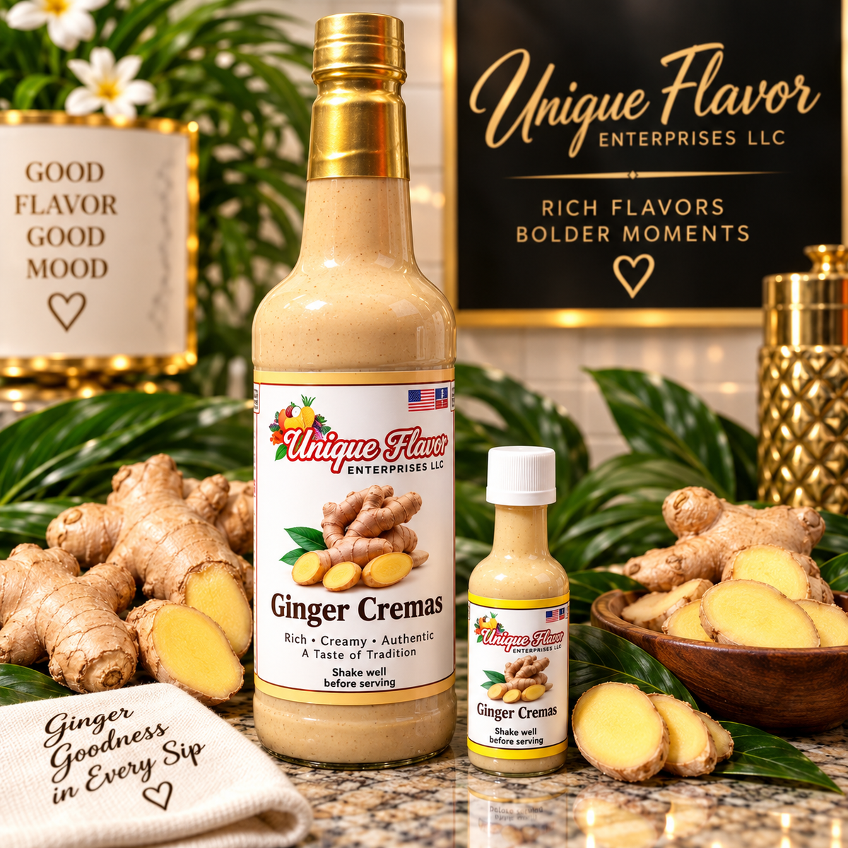 Unique Flavor Cremas – Full-Size