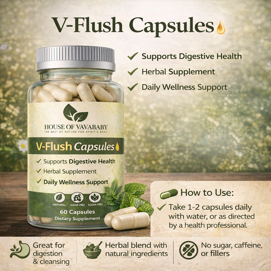V-Flush appetite suppressant.                                                 (Gren Pou koupé apeti)