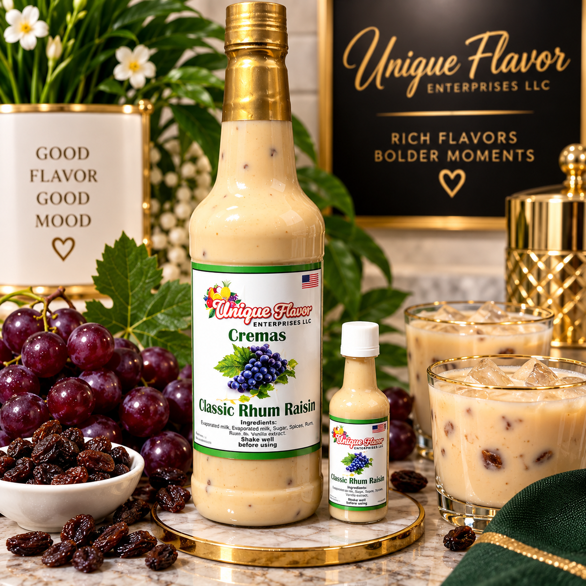 Unique Flavor Cremas – Full-Size