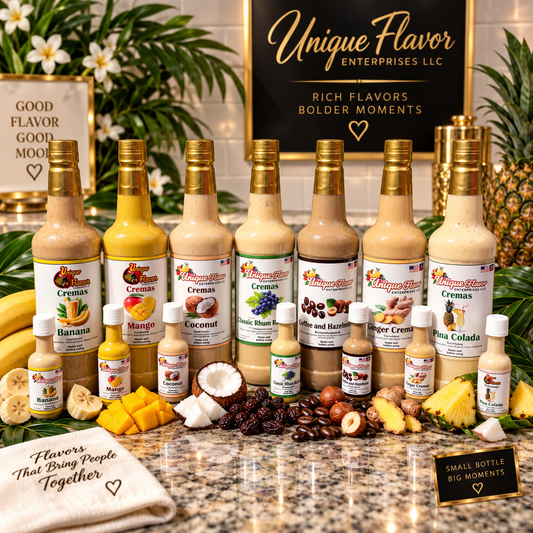 Unique Flavor Cremas – Full-Size