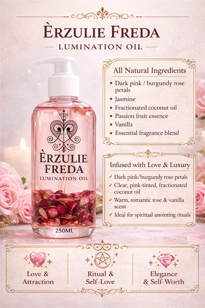 ÈRZULIE FREDA LUMINATION OIL Sacred Love & Beauty Ritual Oil 250ML