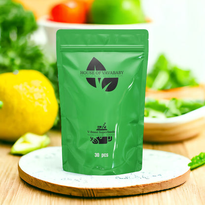 V-shake boost superfood Protein powder.