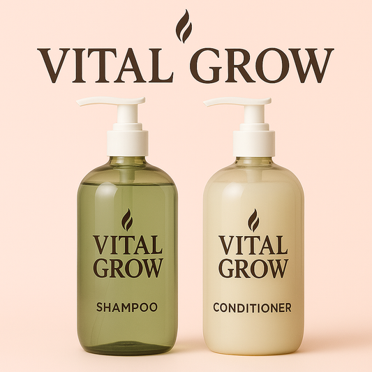Vital grow Collagen shampoo & conditioner.