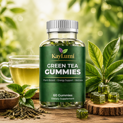 Kaylumi detox tea/ Fat burner gummy. (Boule gress nan vant set)